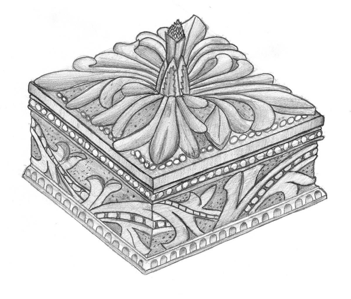 Малахитовая шкатулка