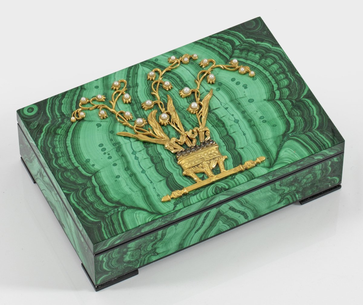 Шкатулки малахит Малахитовая шкатулка