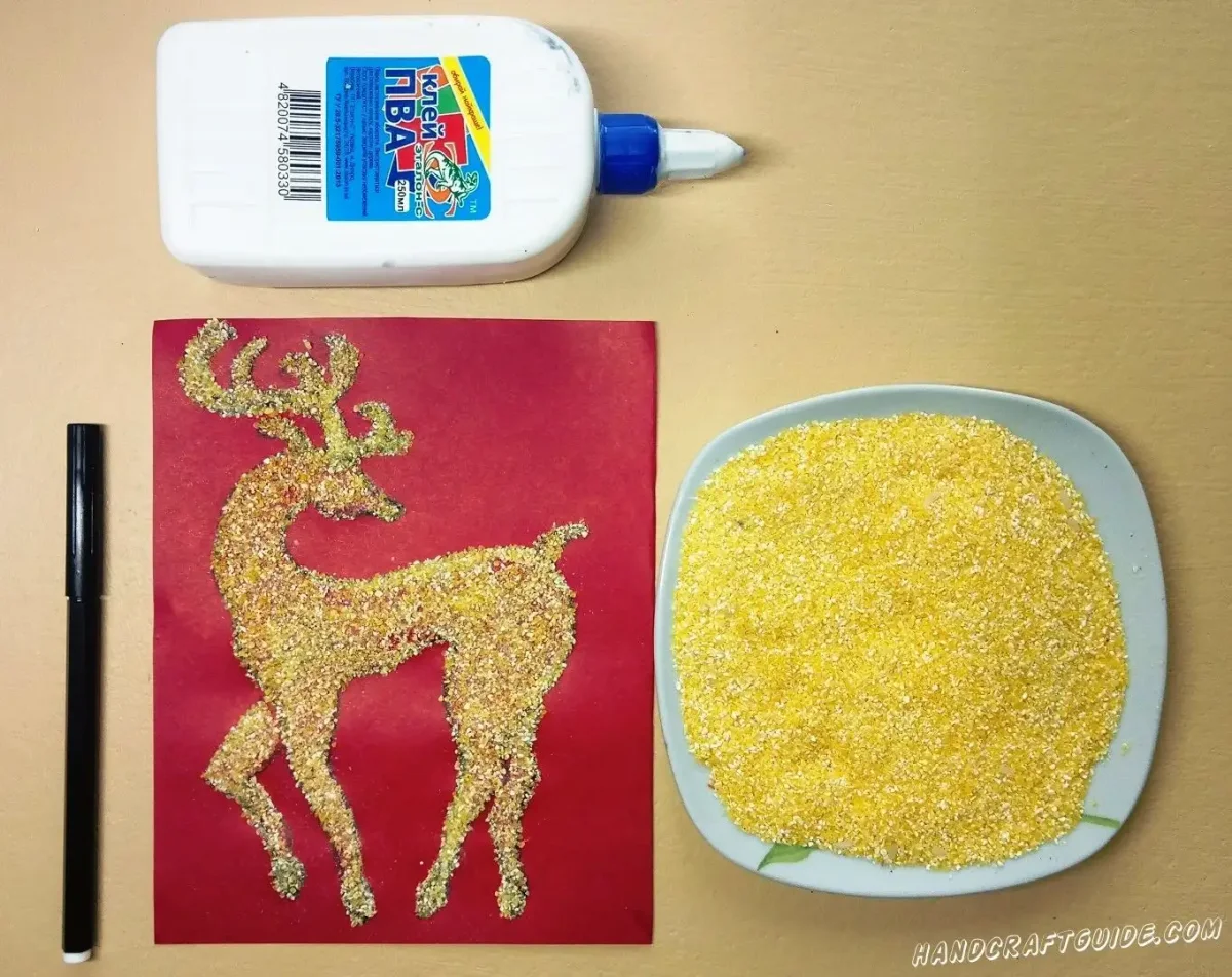 Поделки из манной крупы