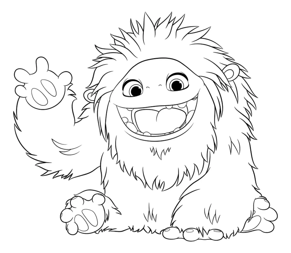 Эверест мультфильм 2019 раскраска