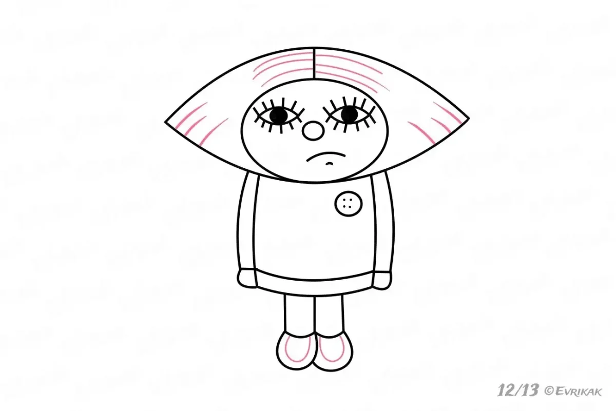 Домовенок Кузя разукрашка