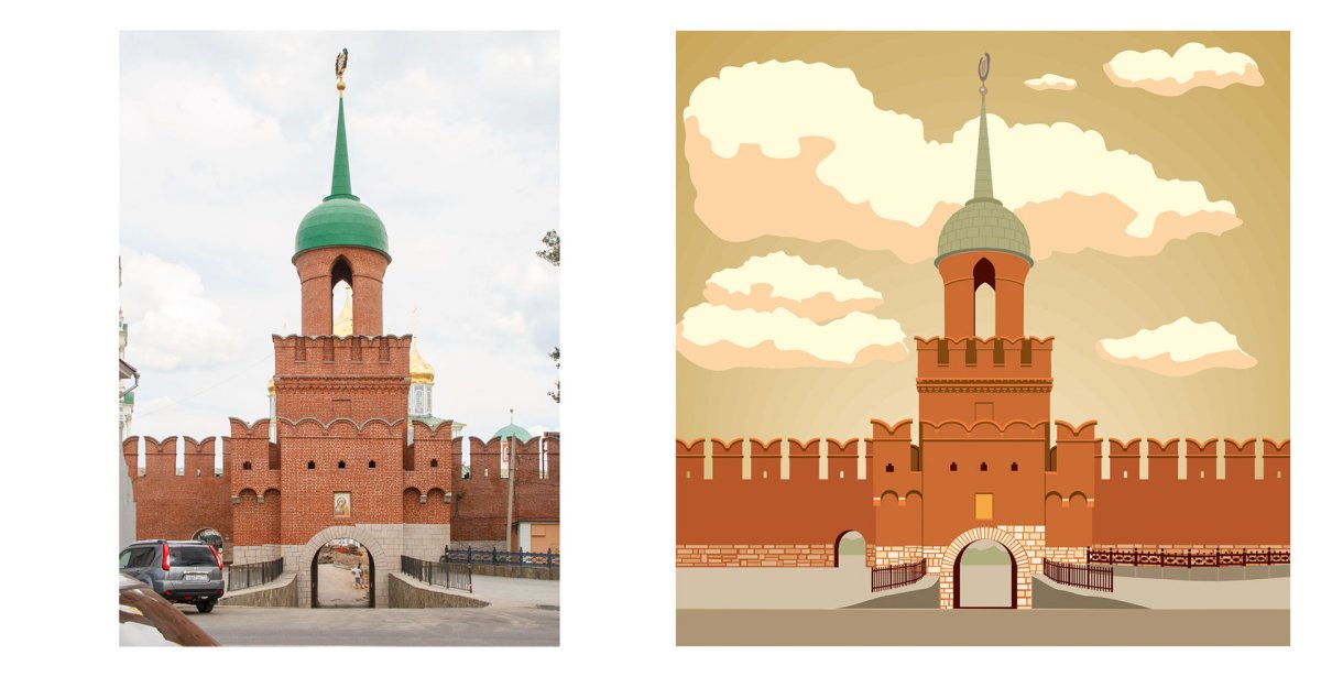 Макет тульского Кремля в Туле