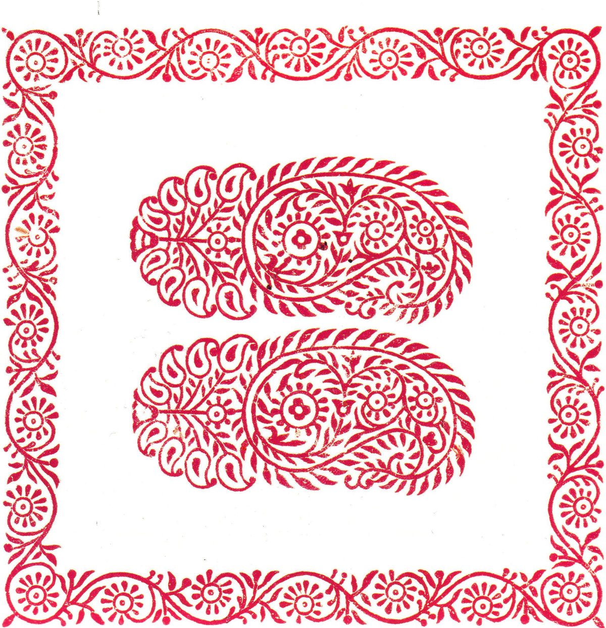 Национальный орнамент цыган