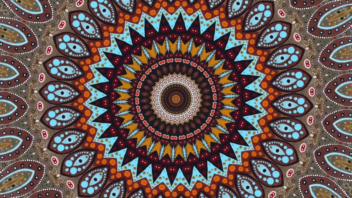 Павловопосадский платок Хохлома