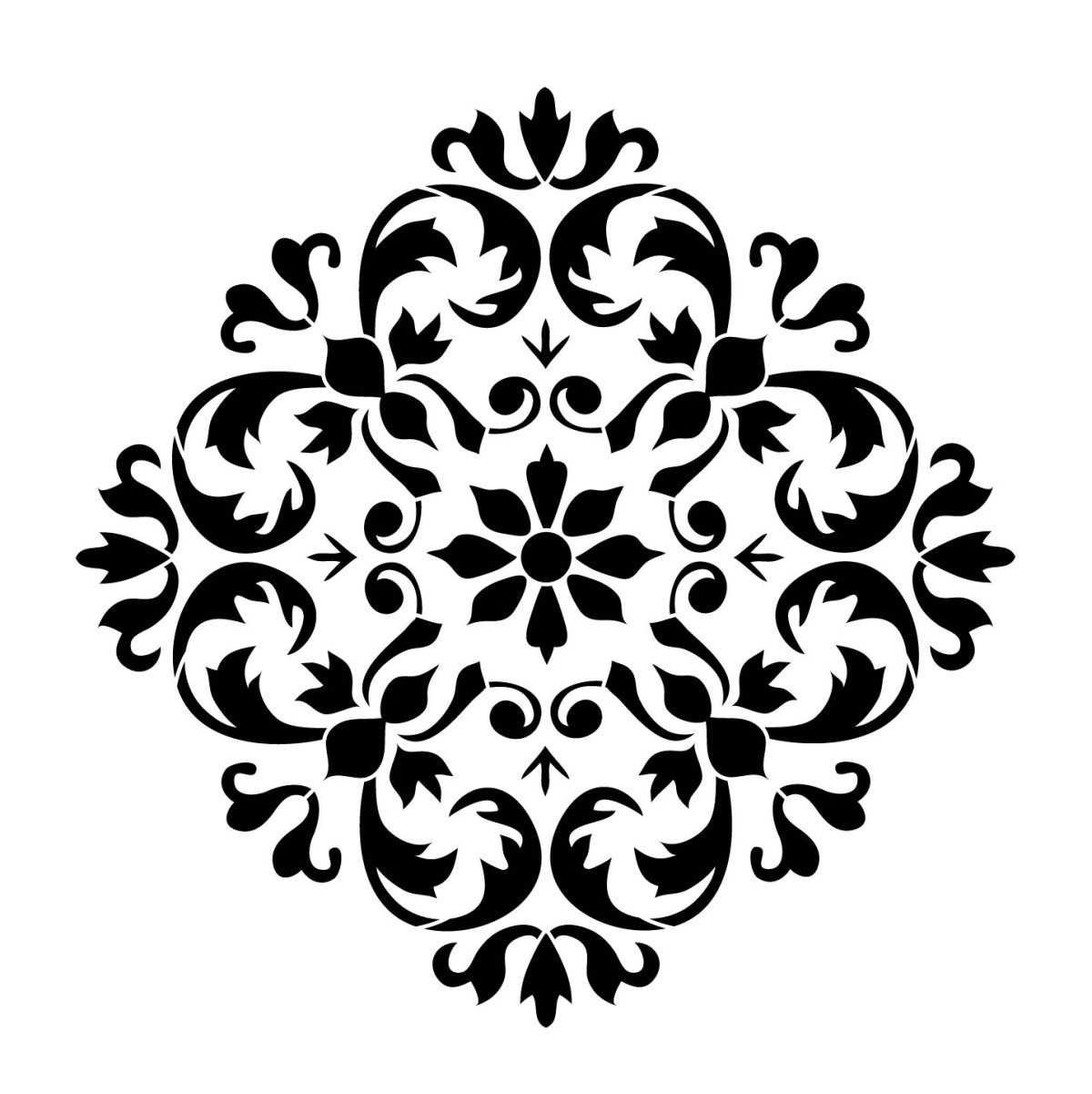 Орнамент с восточным колоритом