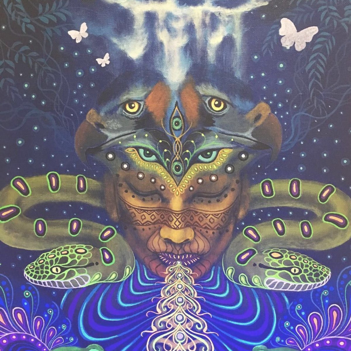 Молекула дмт арт