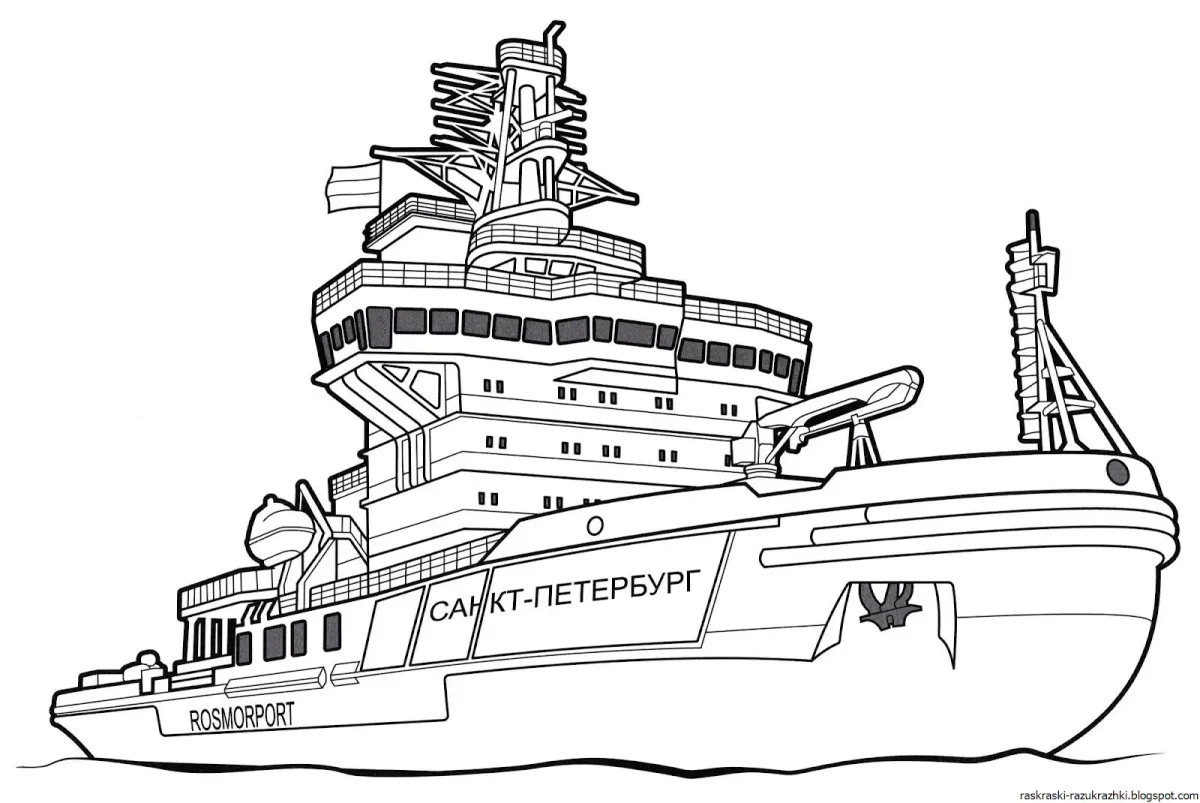 Авианосец Адмирал Кузнецов раскраска