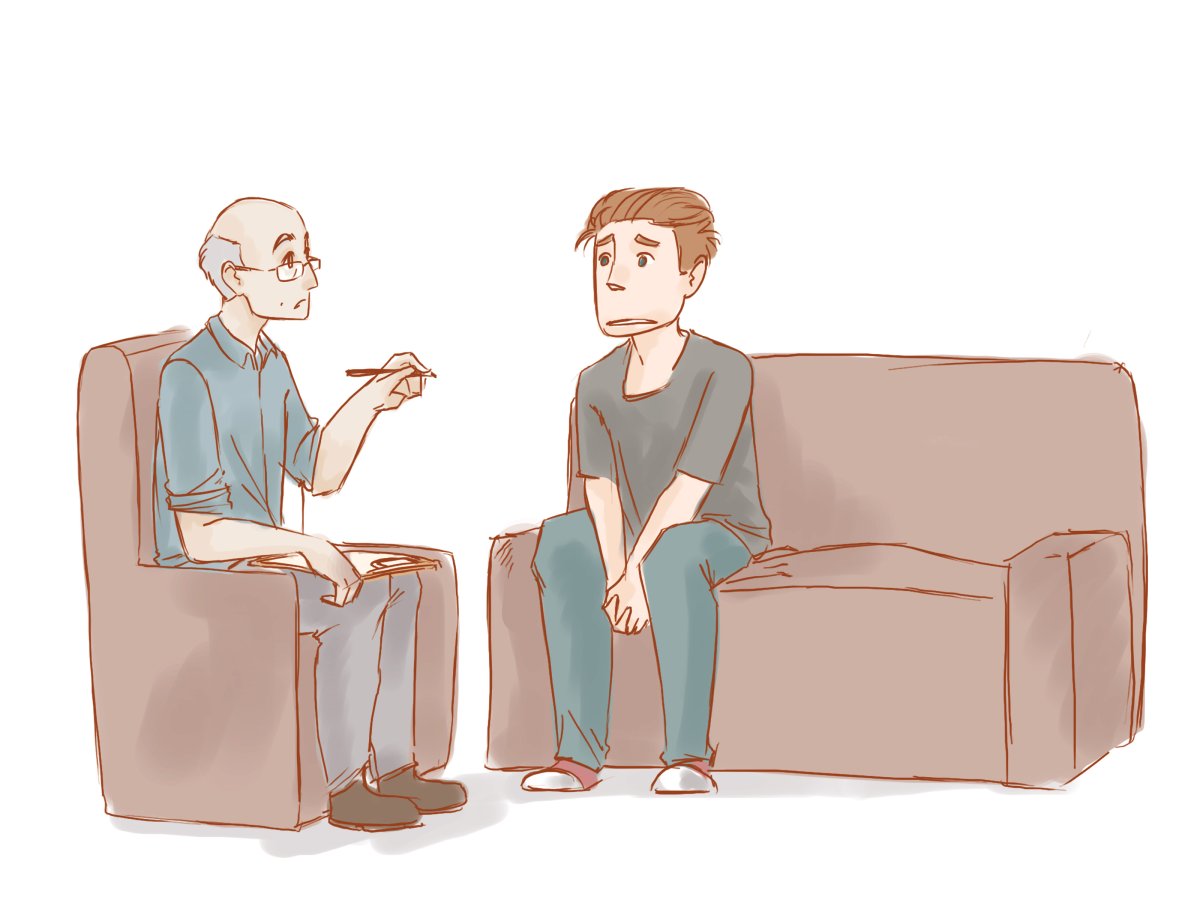 Внутренний критик иллюстрации