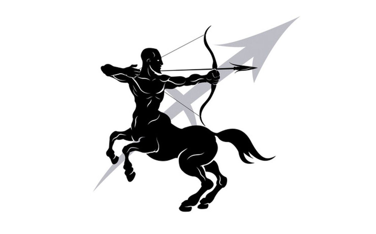 Раскраска антистресс девушка Стрелец