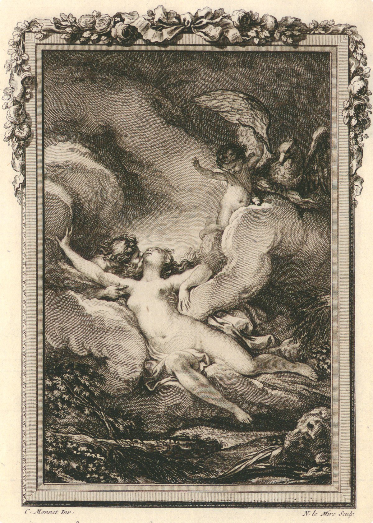 Картины и Гравюры Зевс и ио "метаморфозы Овидия".