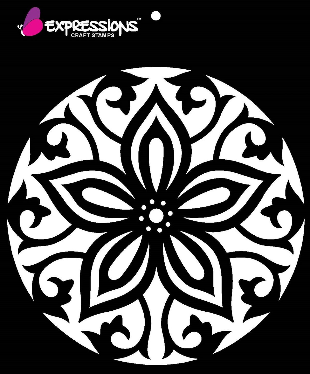 Центрический растительный орнамент