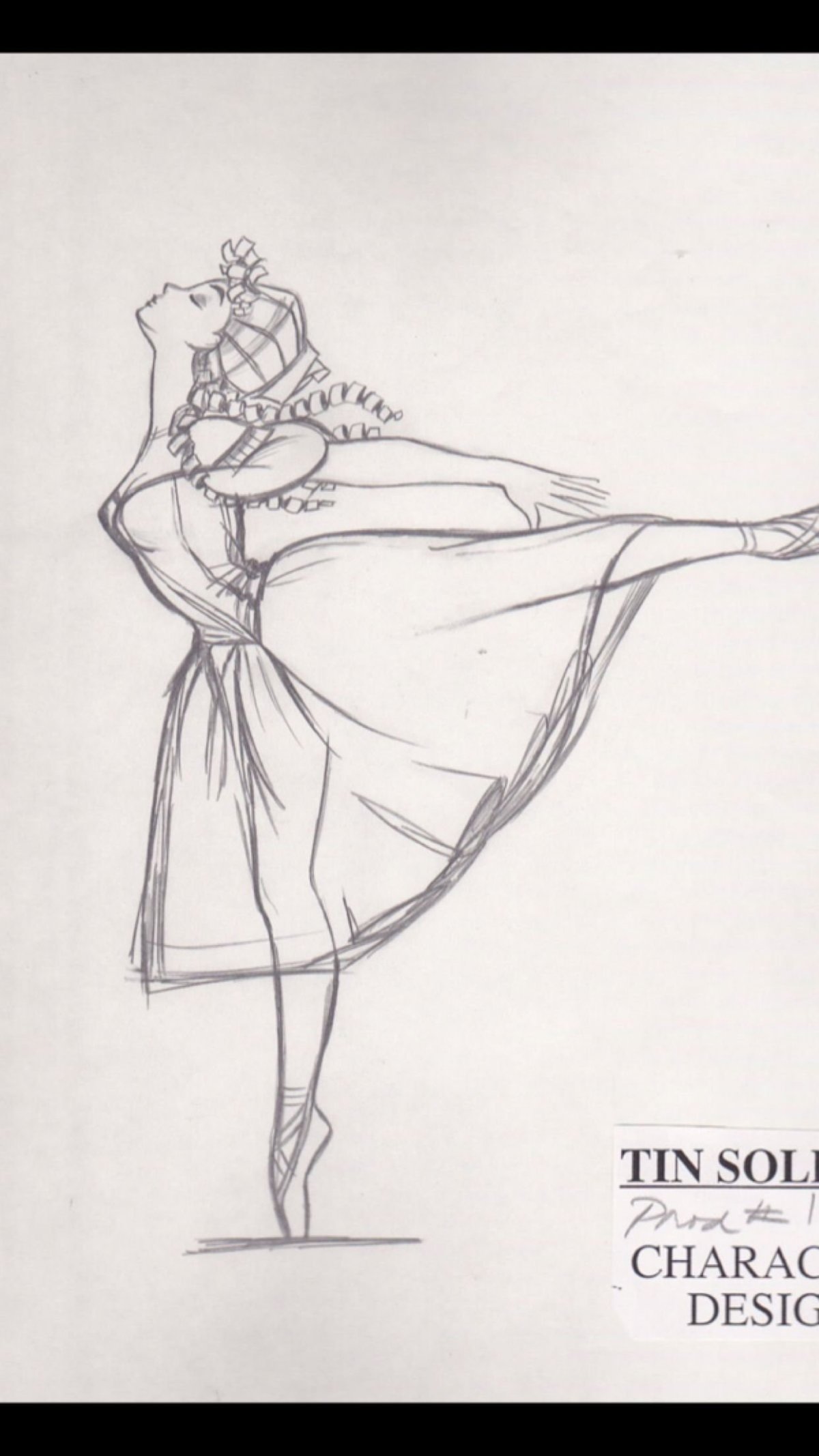 Разукрашка балет Щелкунчик