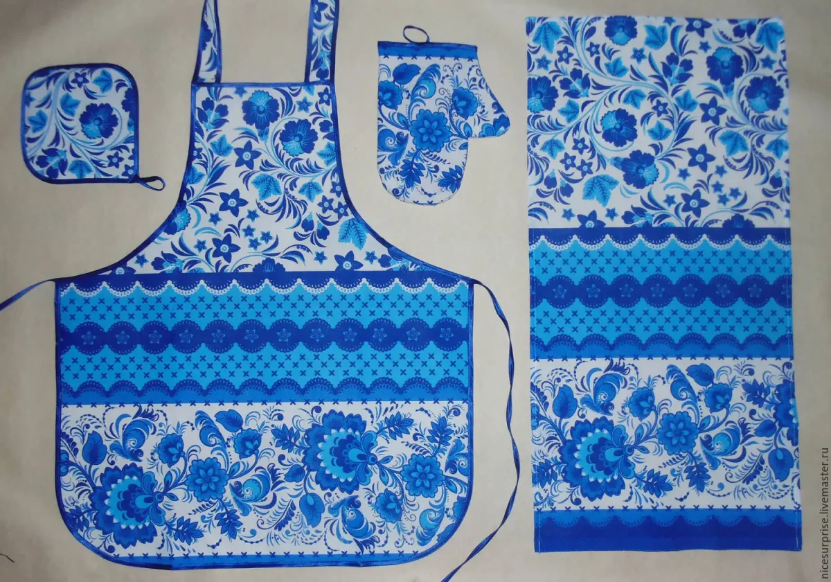 Трафарет фартука