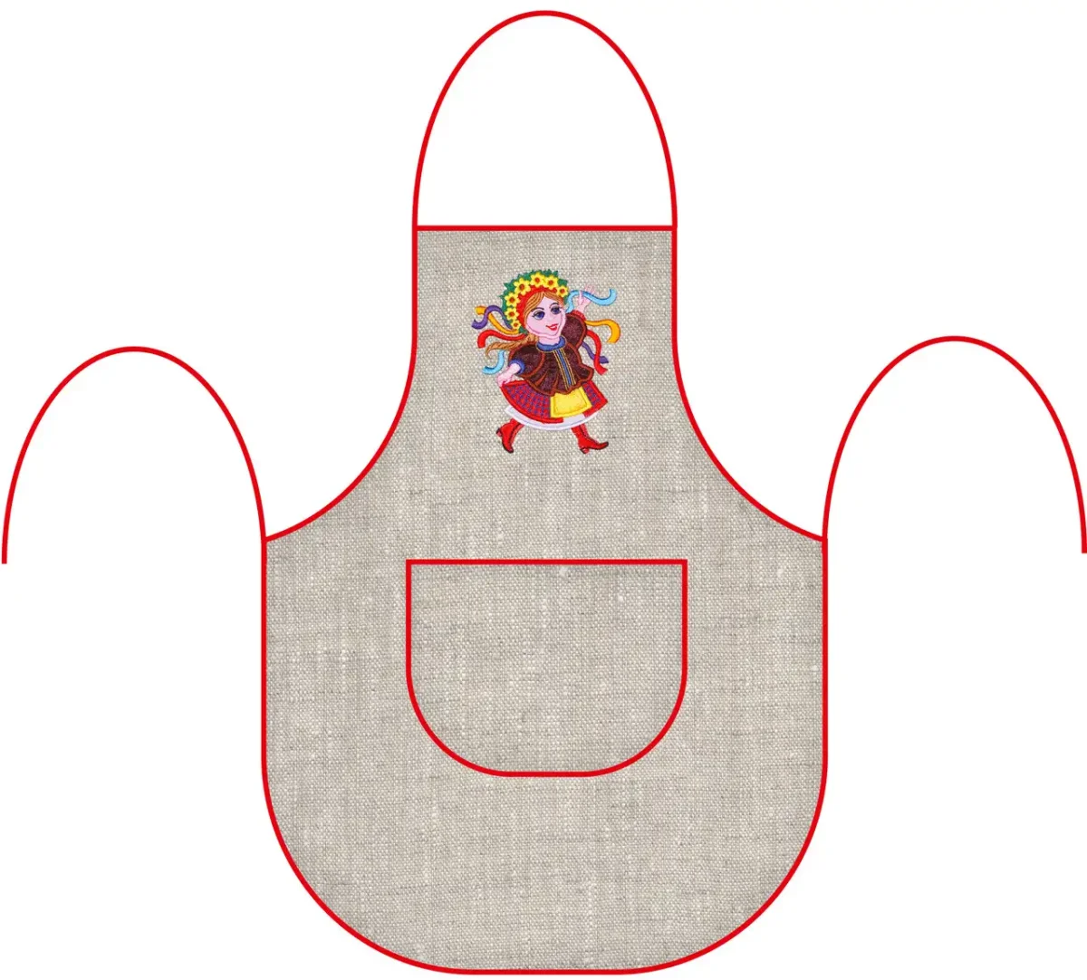 Фартук с узорами