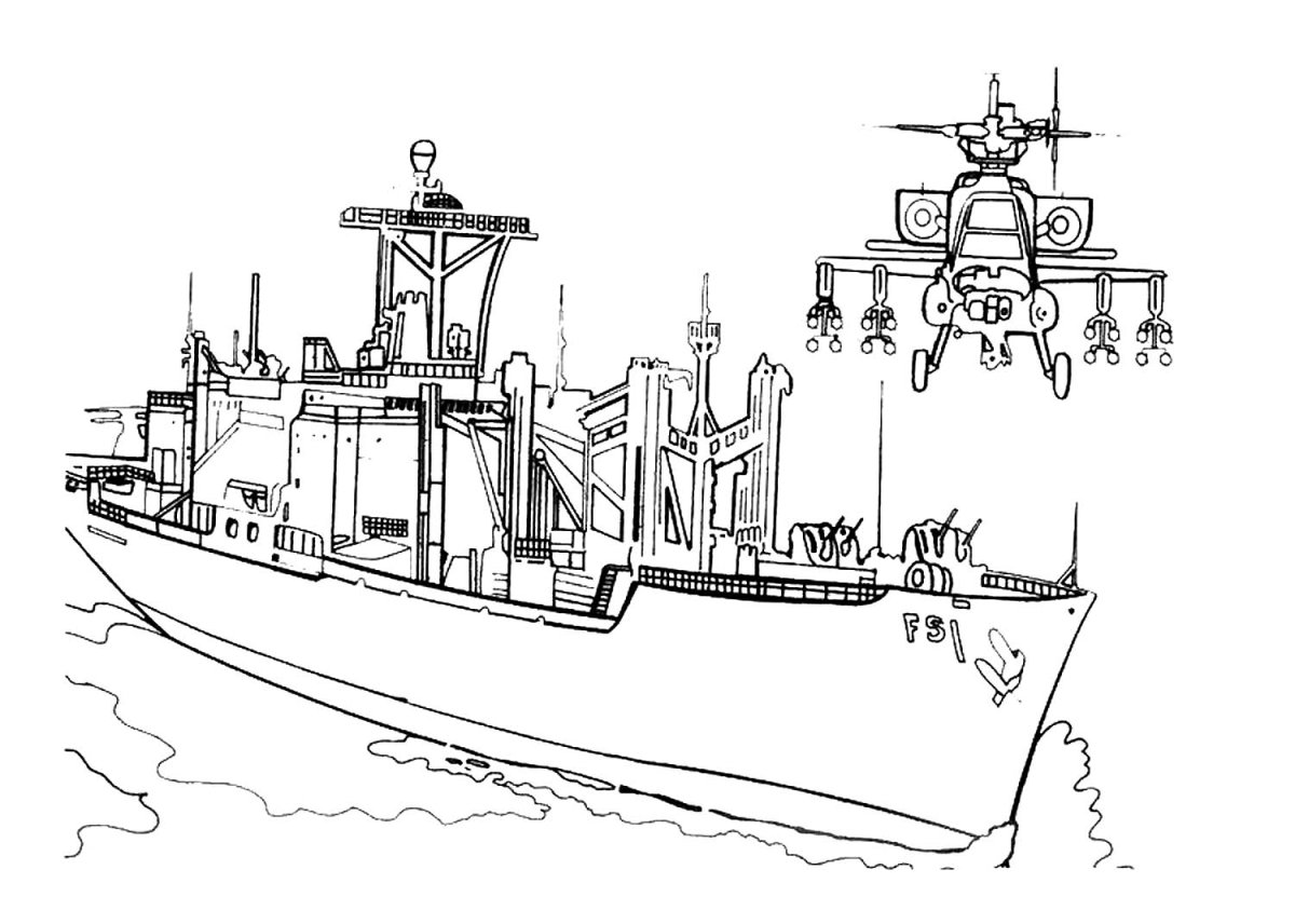 Раскраска черноморский флот