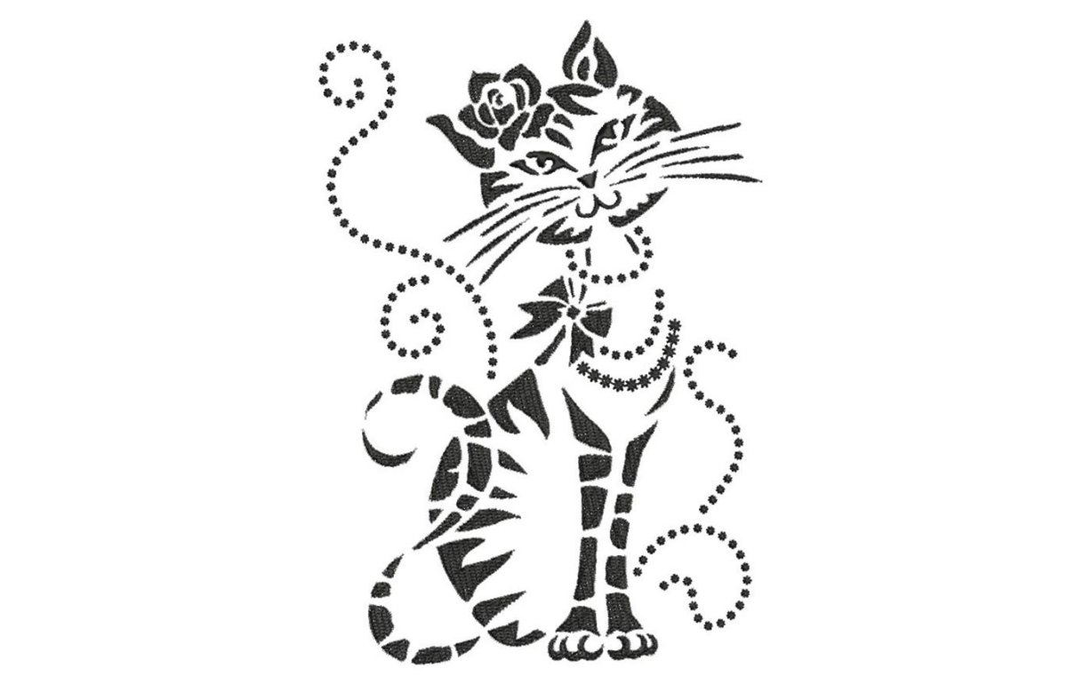 Стилизация кота