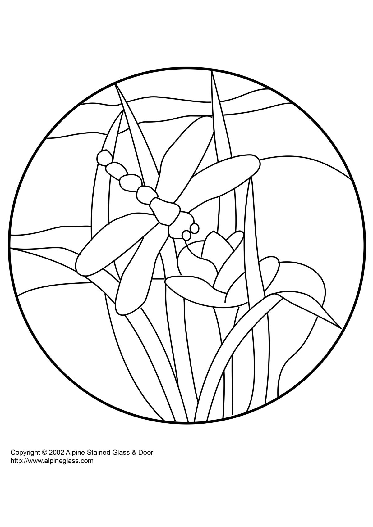 Эскиз витража