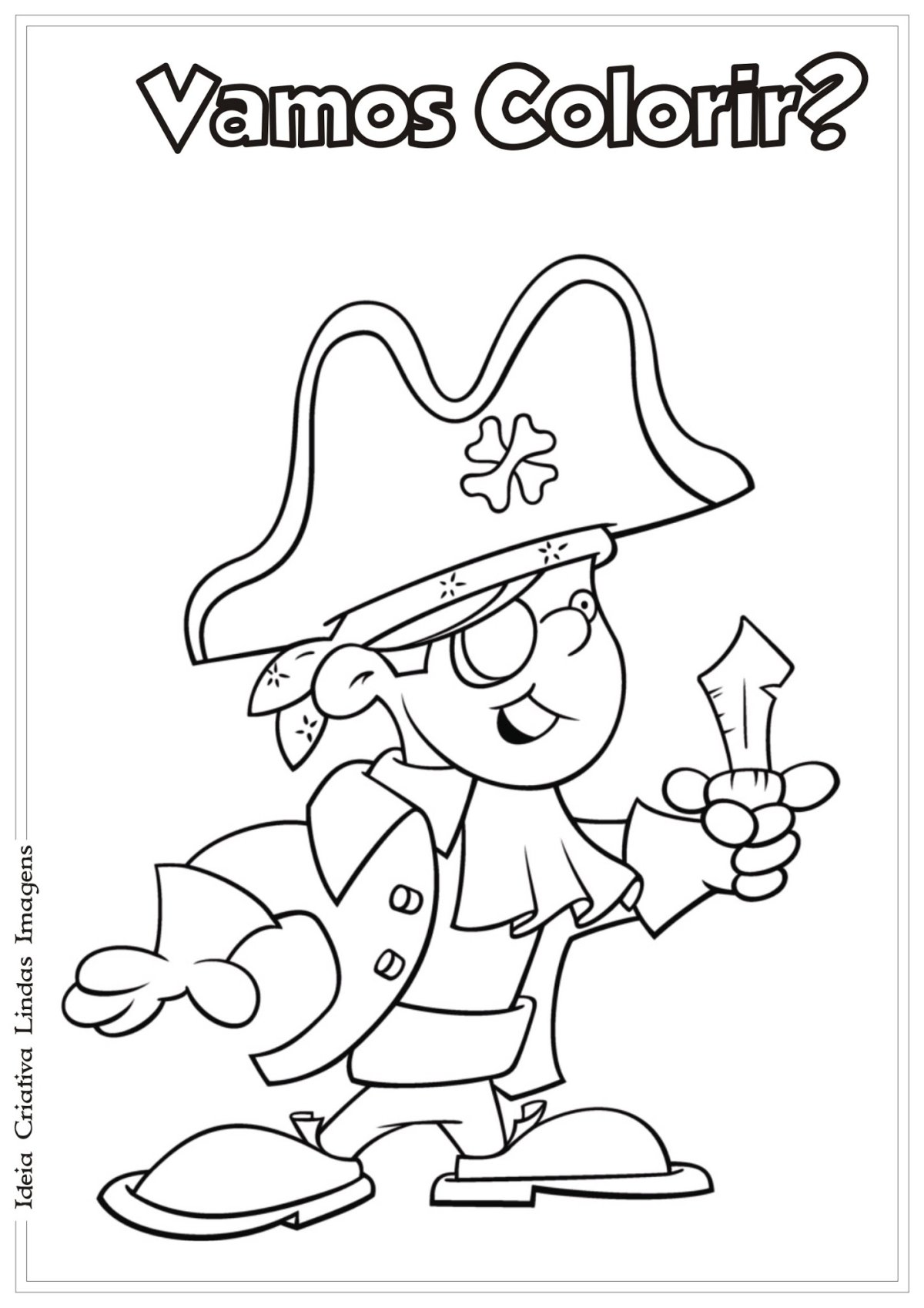 Пиратские маски для детей