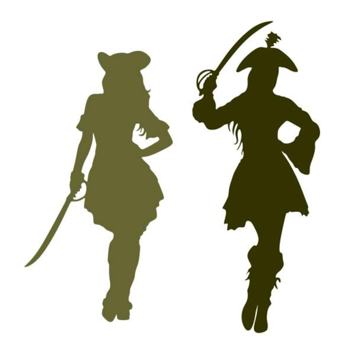 Череп пиратский трафарет