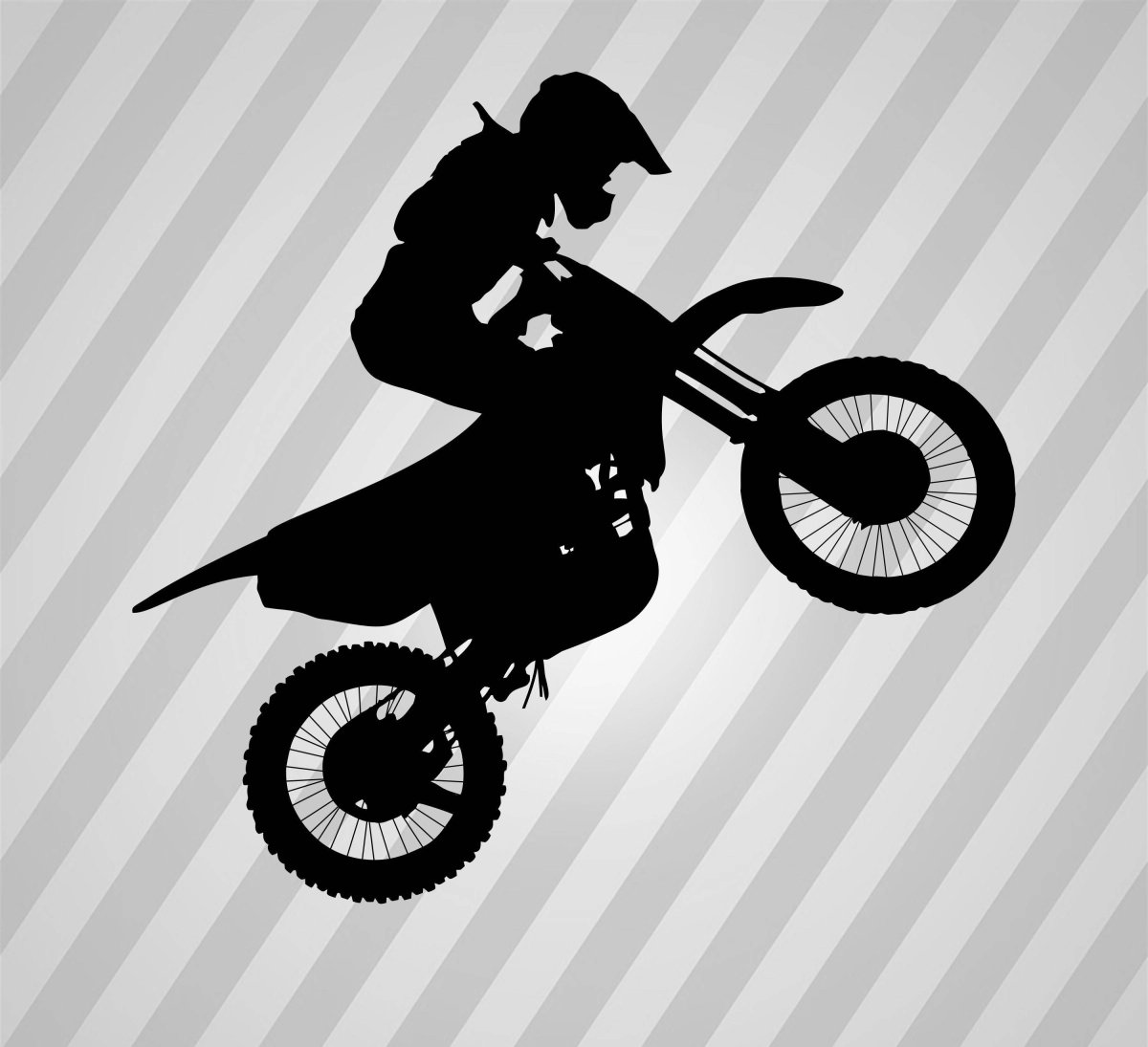 Мотоцикл Выжигание