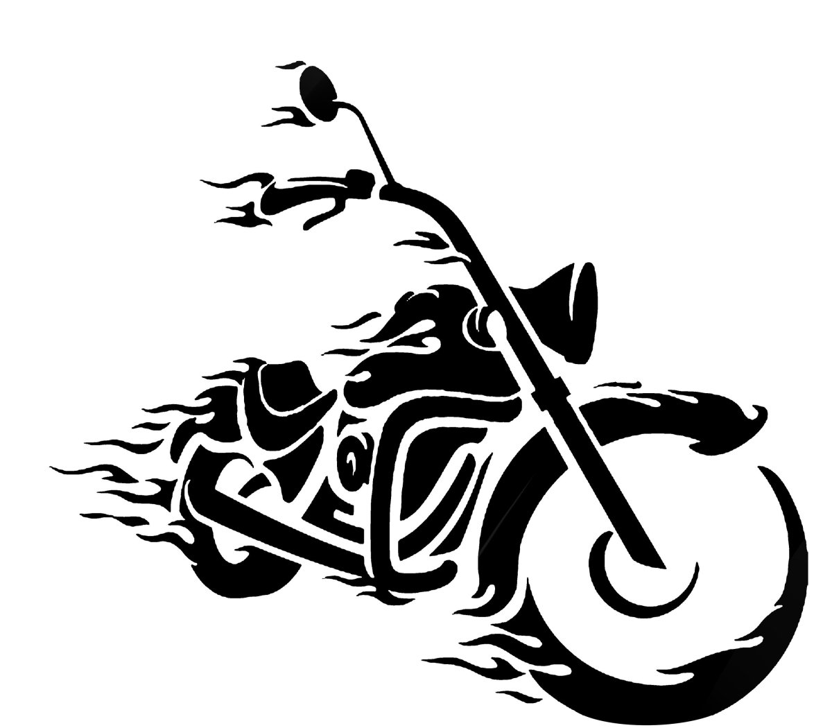 Мотоцикл контур