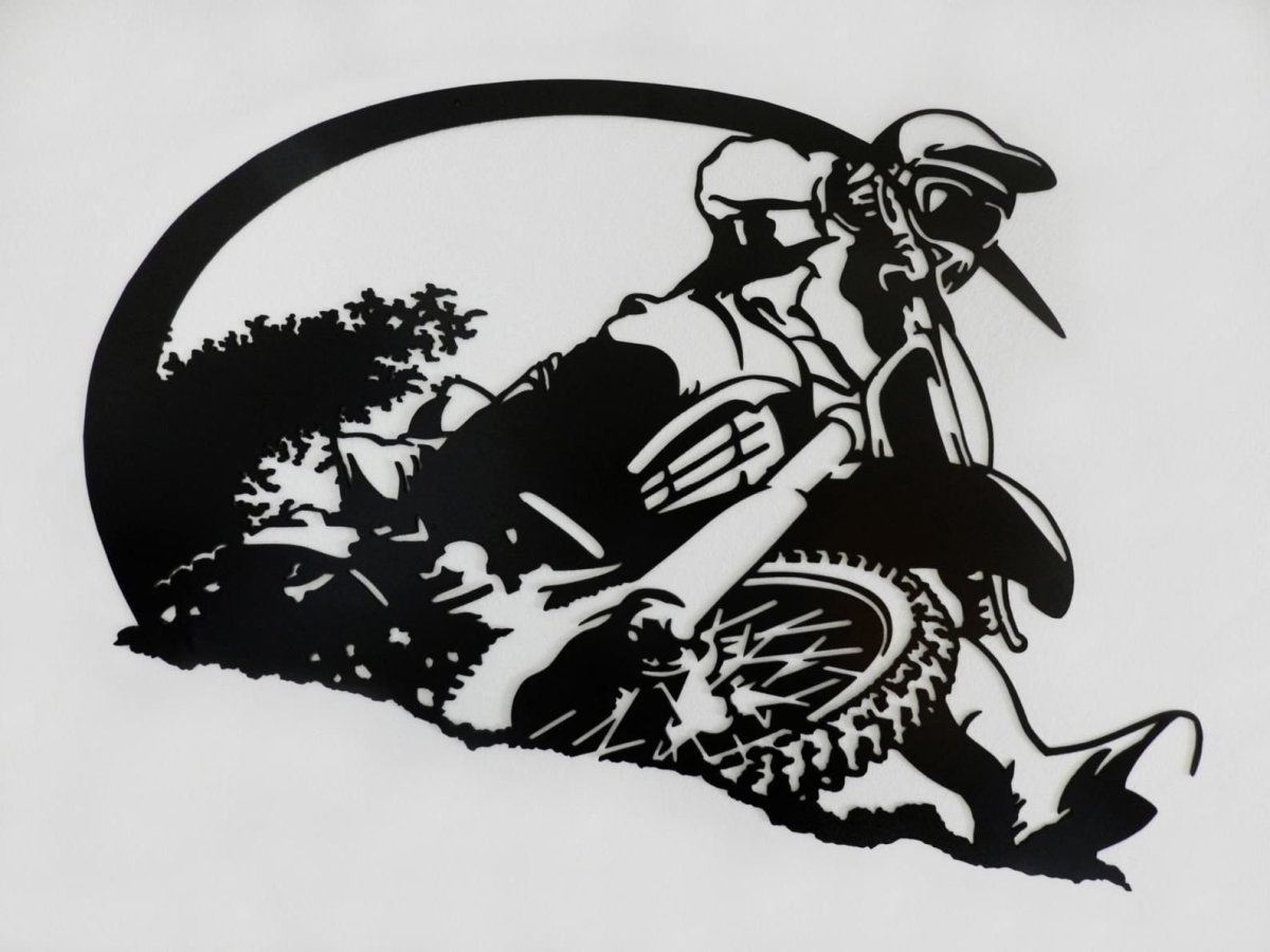 Силуэт мотоцикла