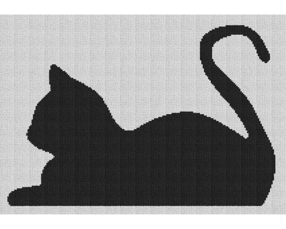 Силуэт кота