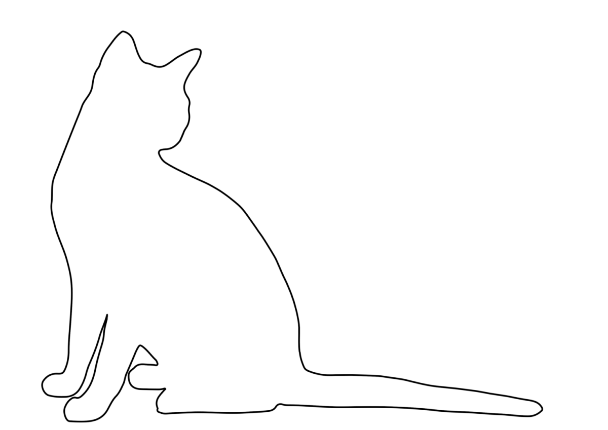 Контур кошки