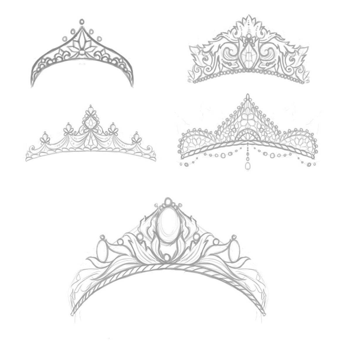 Царская корона трафарет