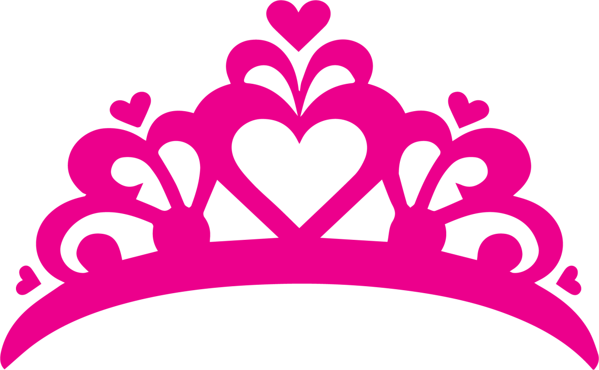 Диадема трафарет