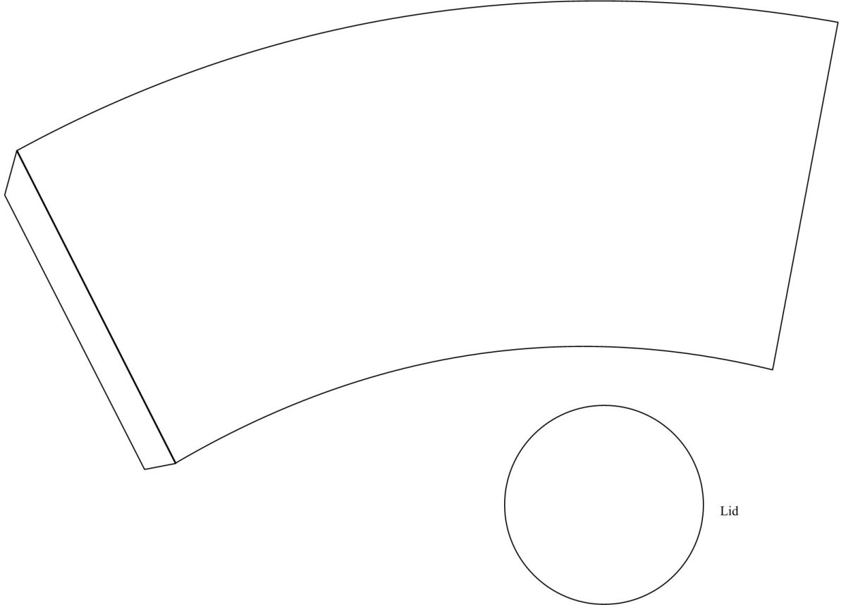 Развертка семиугольной Призмы