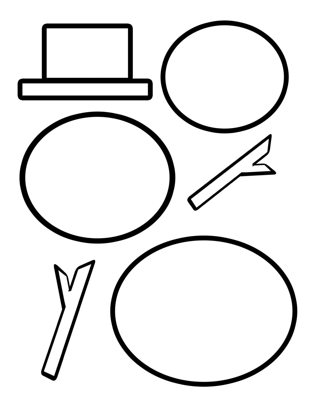 Трафарет круги