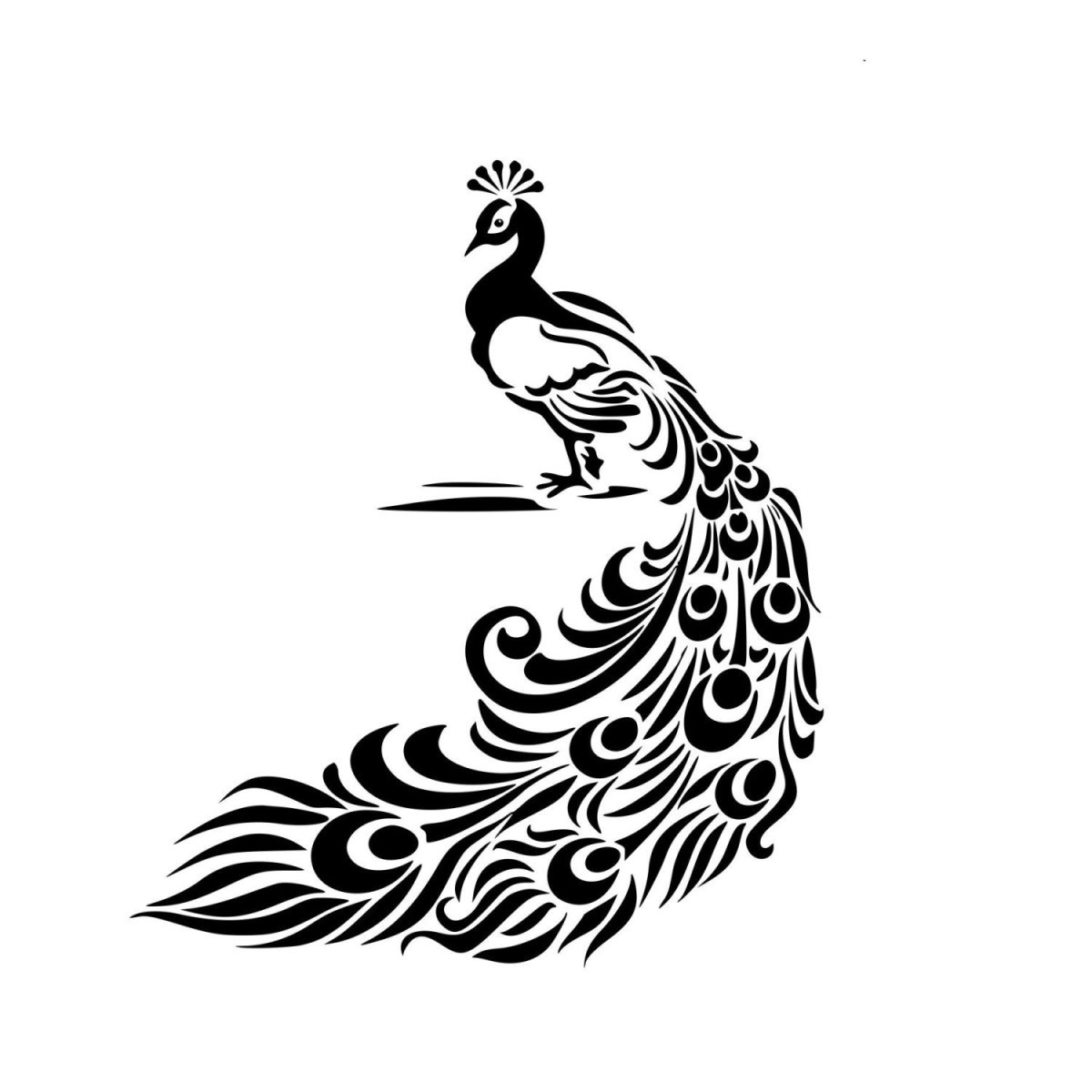 Жар птица силуэт