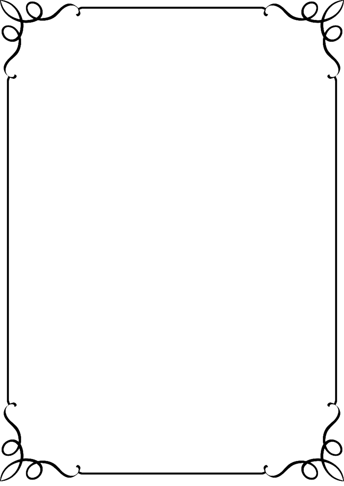 Красивый орнамент для рамки