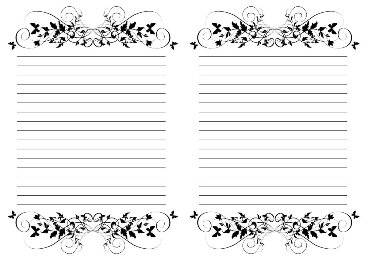 Трафарет ветка с листьями