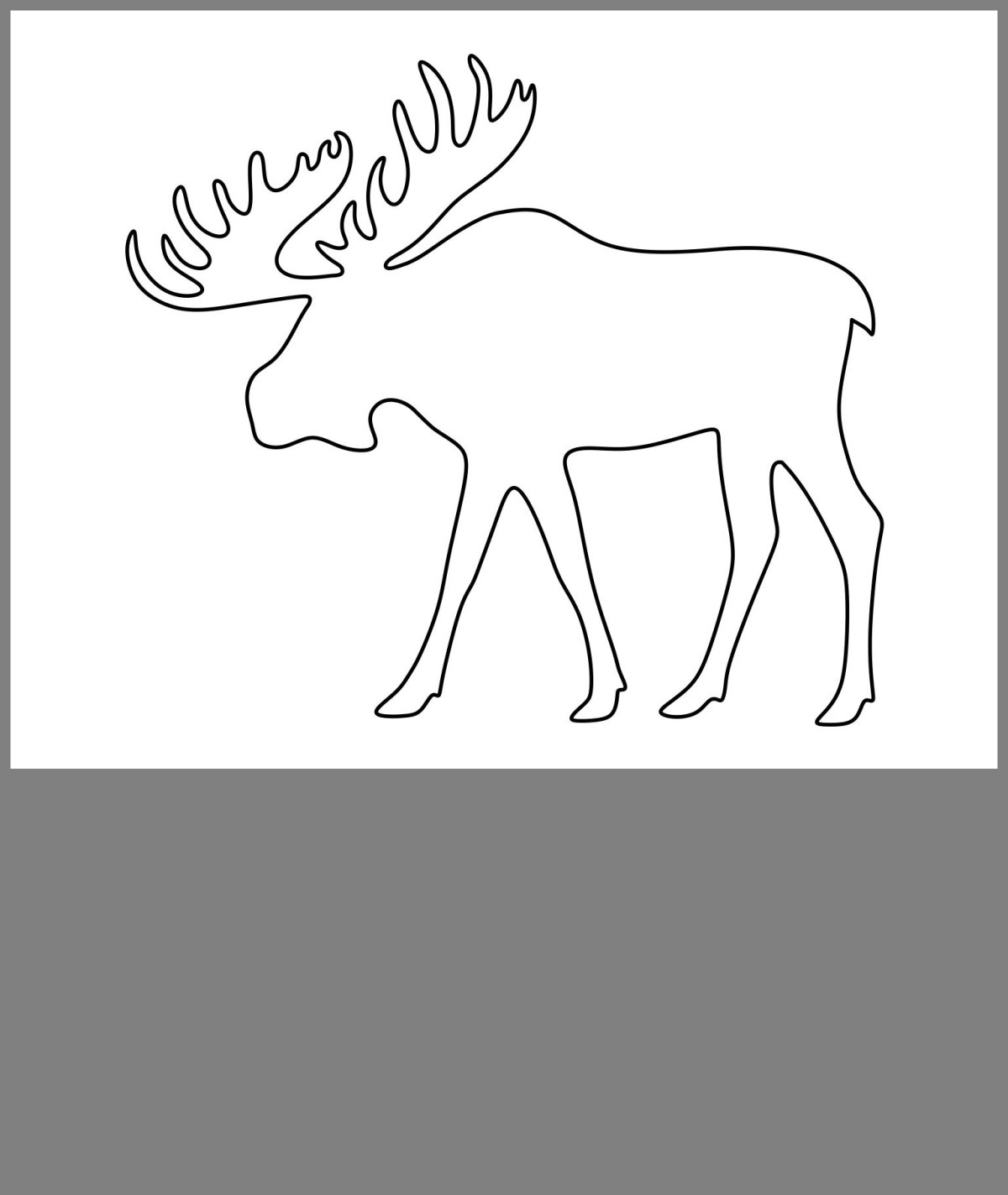 Силуэты диких животных для вырезания