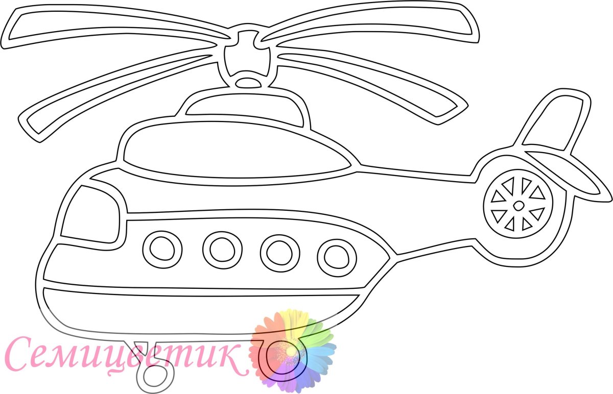 Раскраска машинки полиция