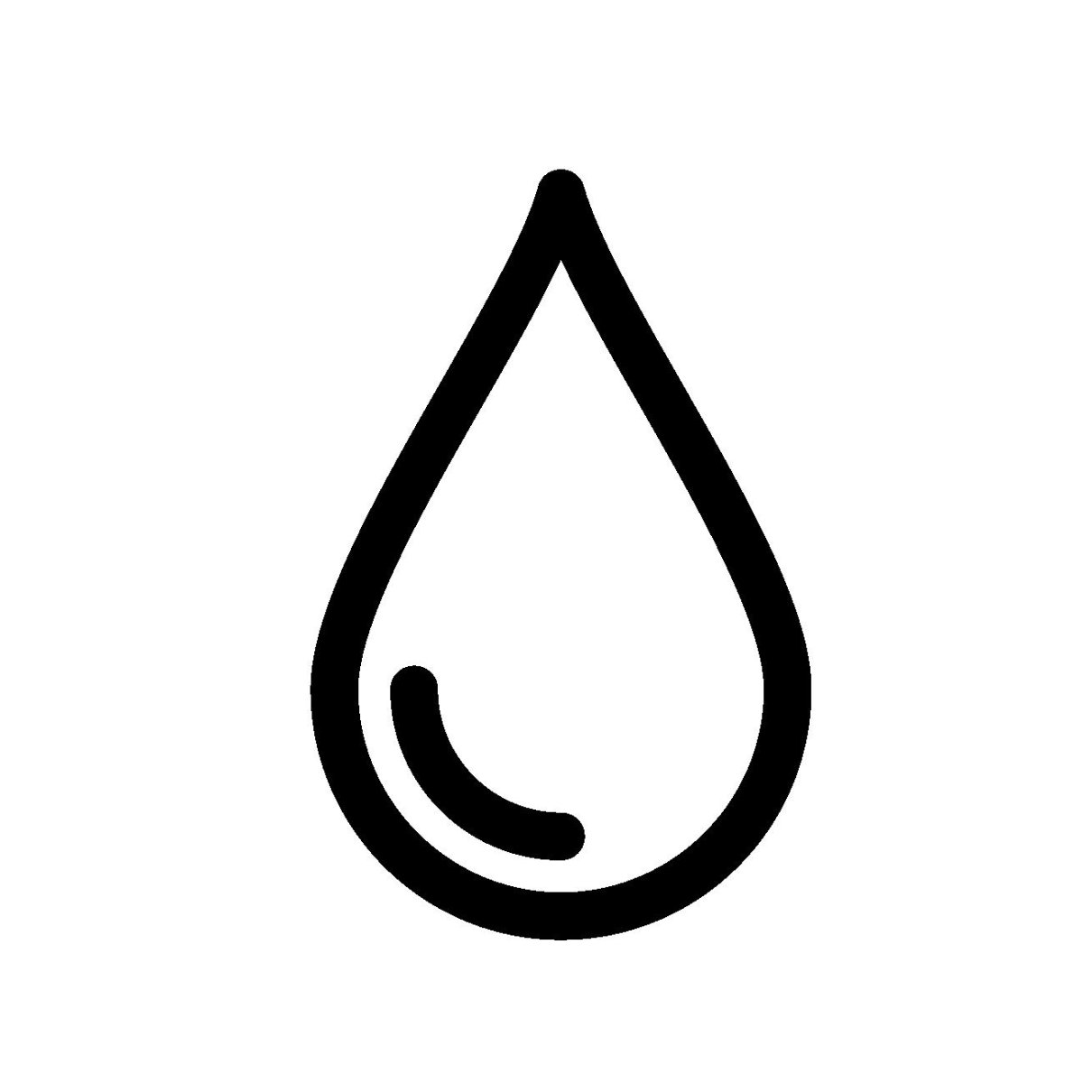 Трафарет капельки