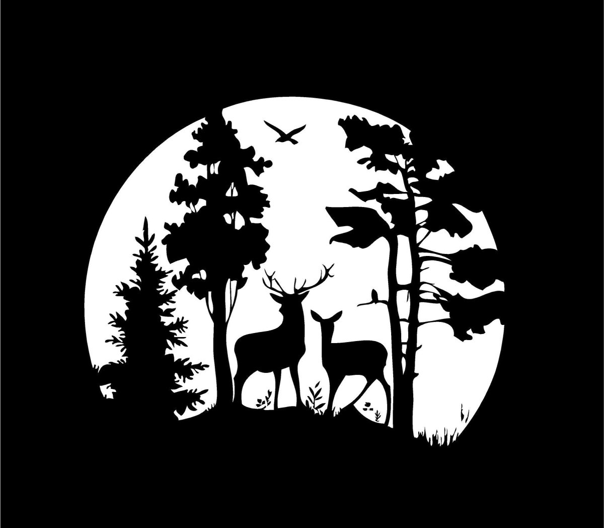 Трафареты на окна новогодние