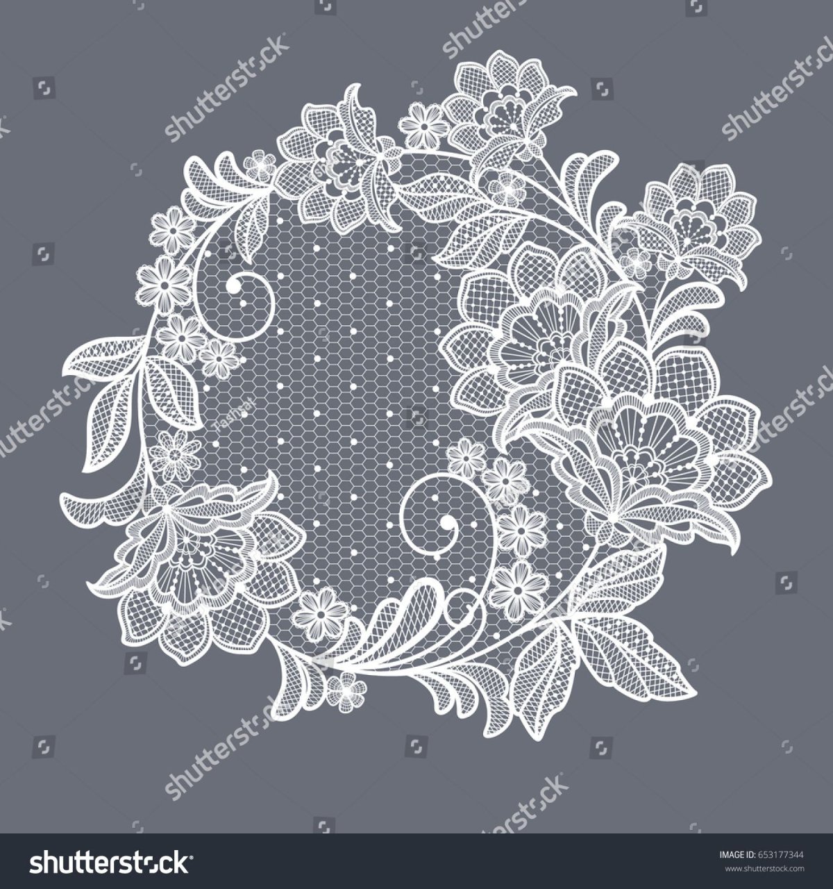 Декоративное кружево Графика