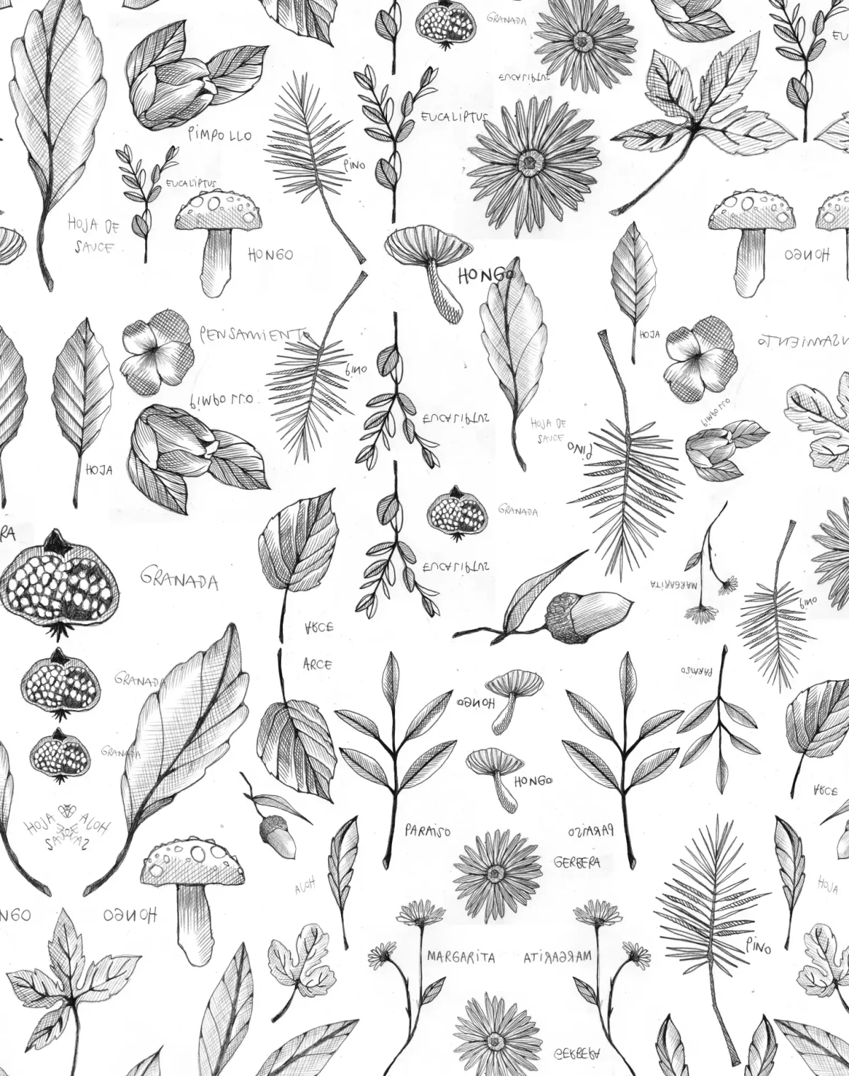 Тату Ромашка эскизы