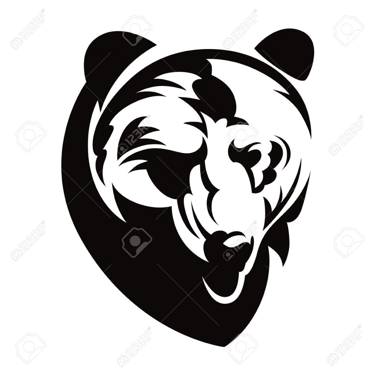 Медведь для плоттера