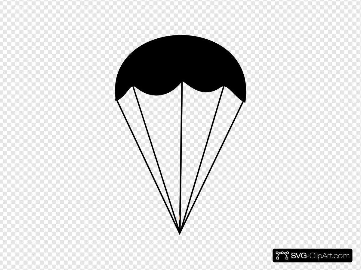 Парашют схематично