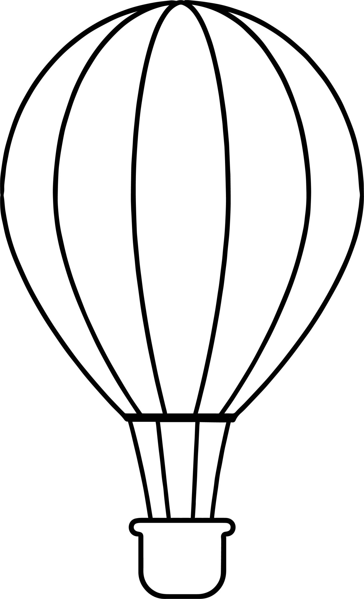 Воздушный шар для раскрашивания