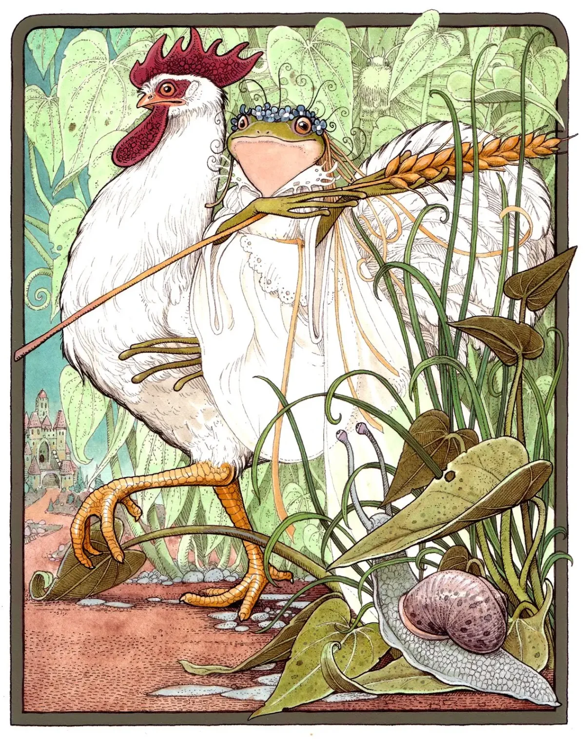 Крылов лягушка и вол