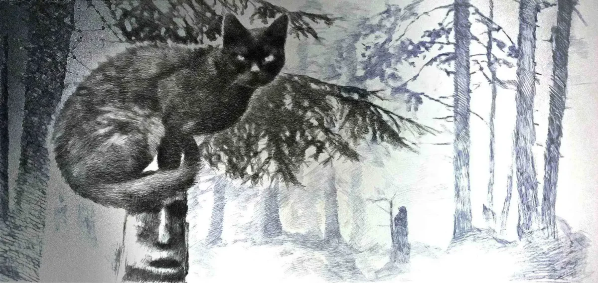 Славянский кот Баюн