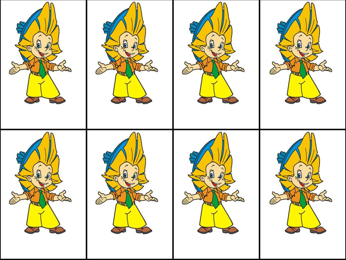 Незнайка и Знайка раскраска