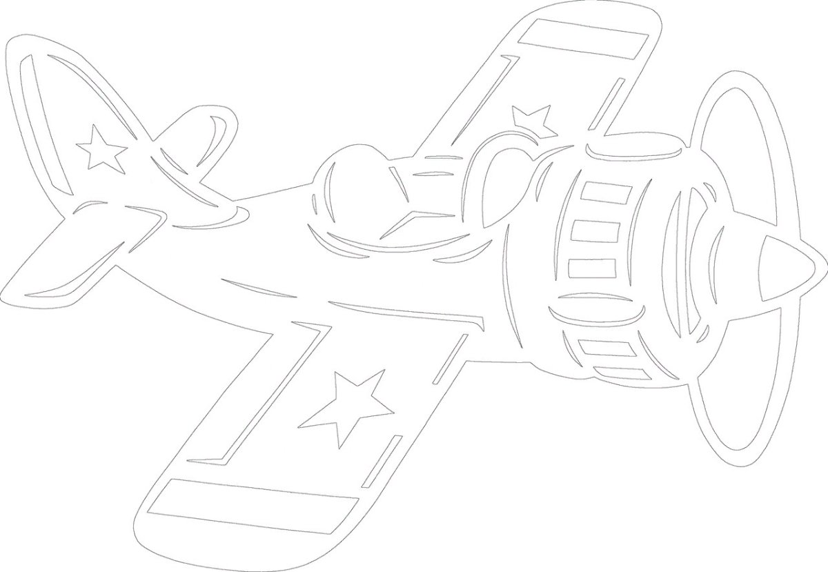 Трафареты цифр для вырезания