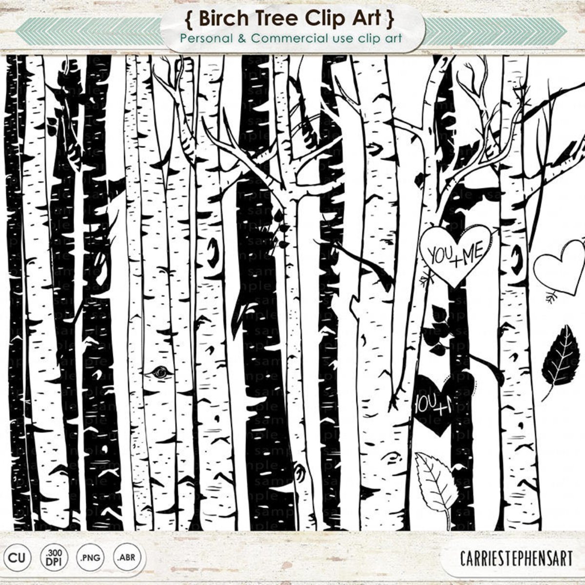 Вытынанки деревья