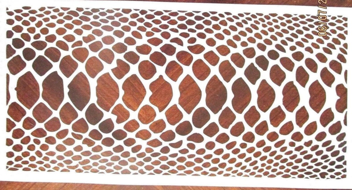 Нарисовать чешую рыбы